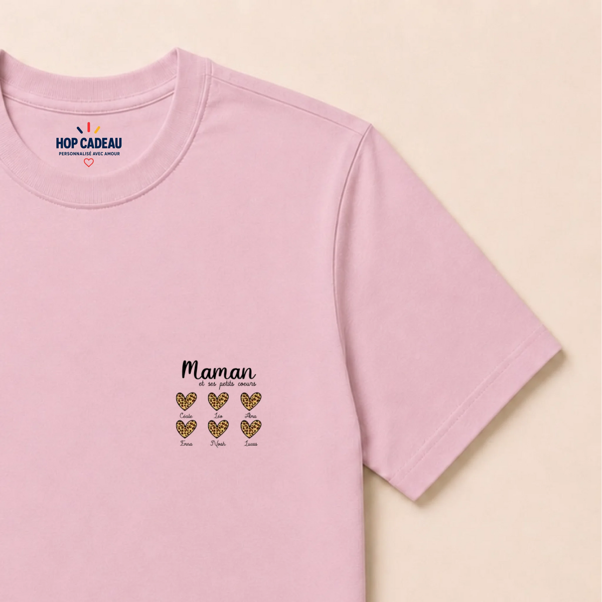 Pull Maman personnalisé – Ses petits cœurs – vue 28