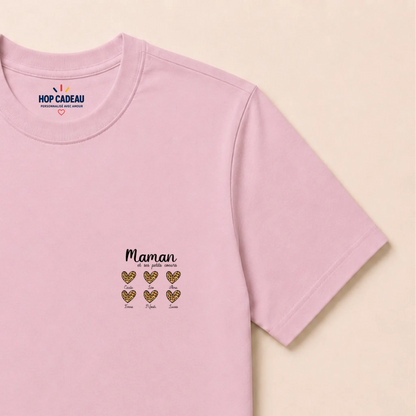 Pull Maman personnalisé – Ses petits cœurs – vue 28