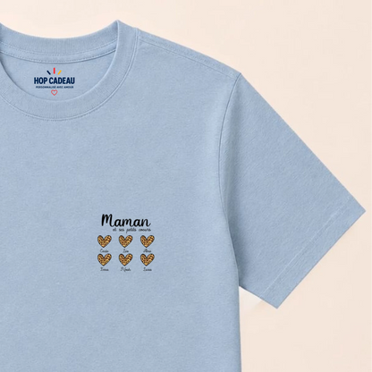 Pull Maman personnalisé – Ses petits cœurs – vue 33