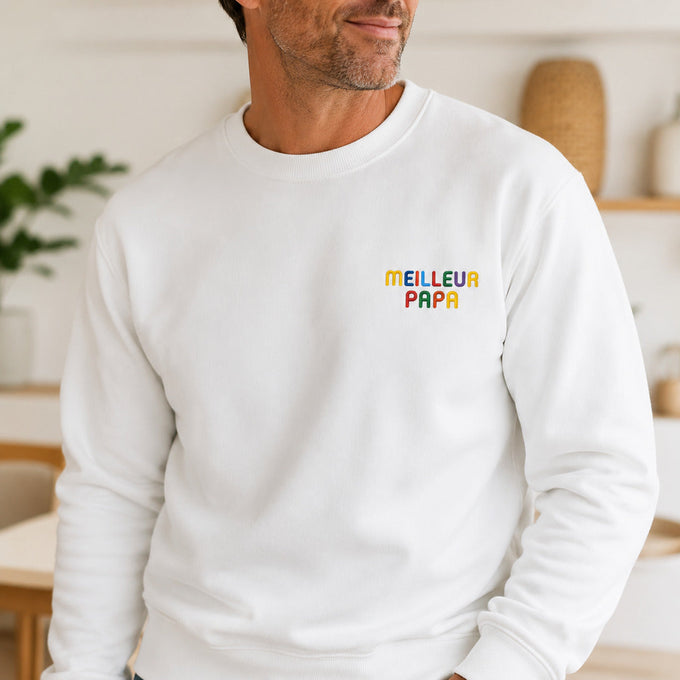 Pull personnalisé Meilleur Papa