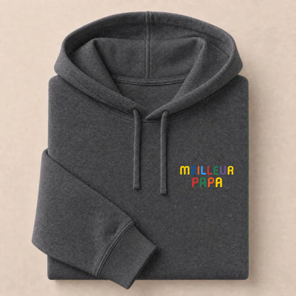 Pull personnalisé Meilleur Papa – vue 26