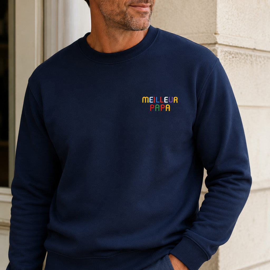 Pull personnalisé Meilleur Papa