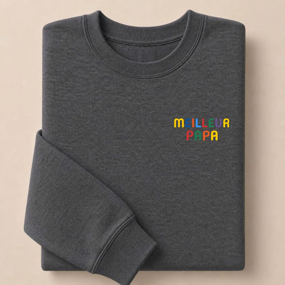 Pull personnalisé Meilleur Papa – vue 9