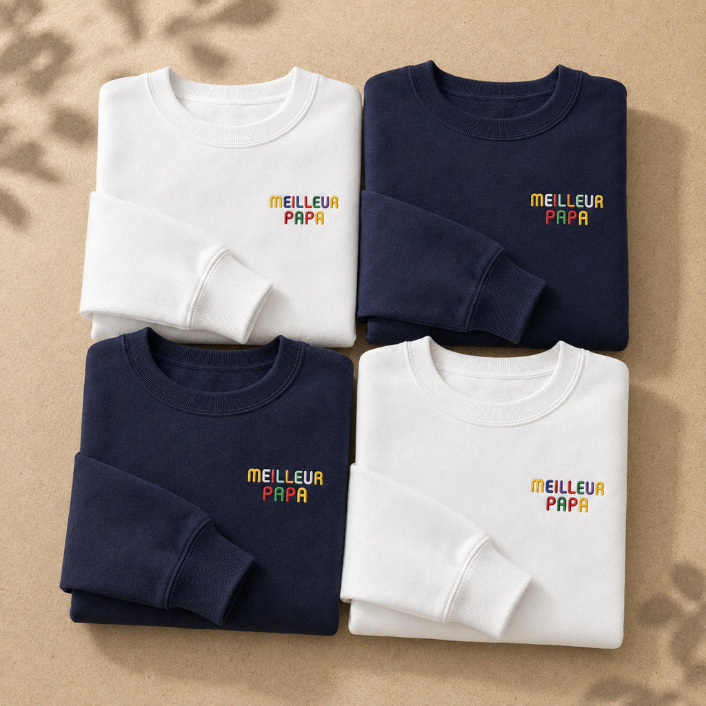 Pull personnalisé Meilleur Papa