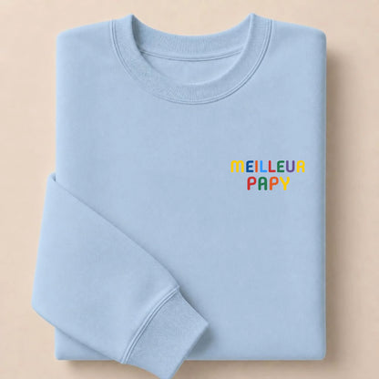 Pull personnalisé Meilleur Papy – vue 10