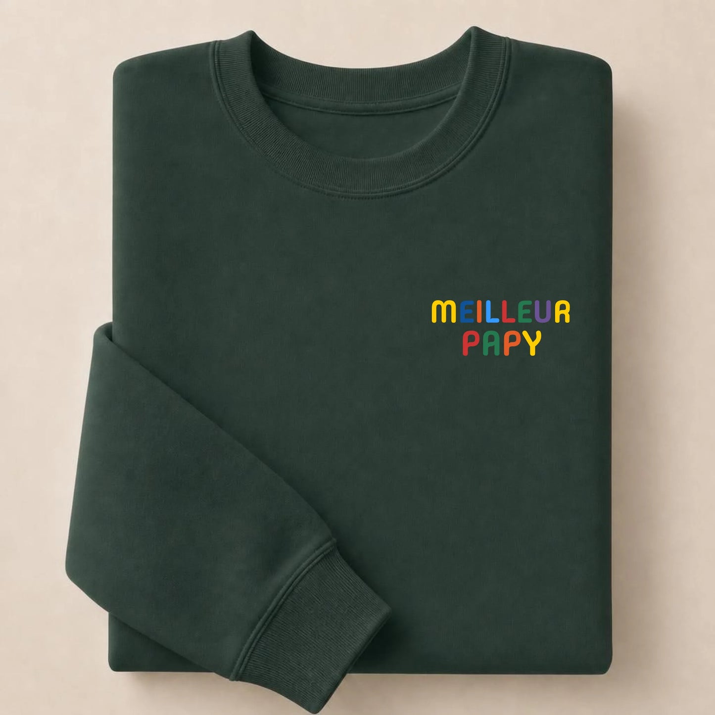 Pull personnalisé Meilleur Papy – vue 13