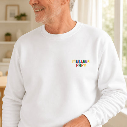 Pull personnalisé Meilleur Papy