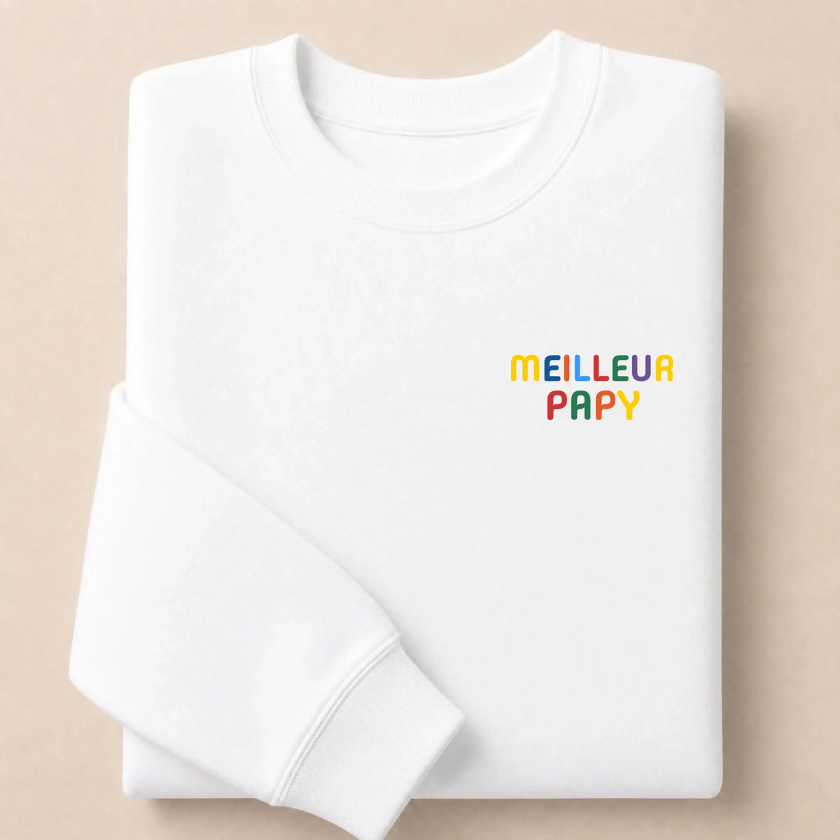 Pull personnalisé Meilleur Papy – vue 2