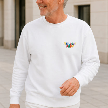 Pull personnalisé Meilleur Papy