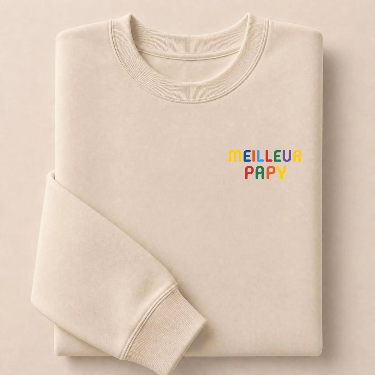 Pull personnalisé Meilleur Papy – vue 5