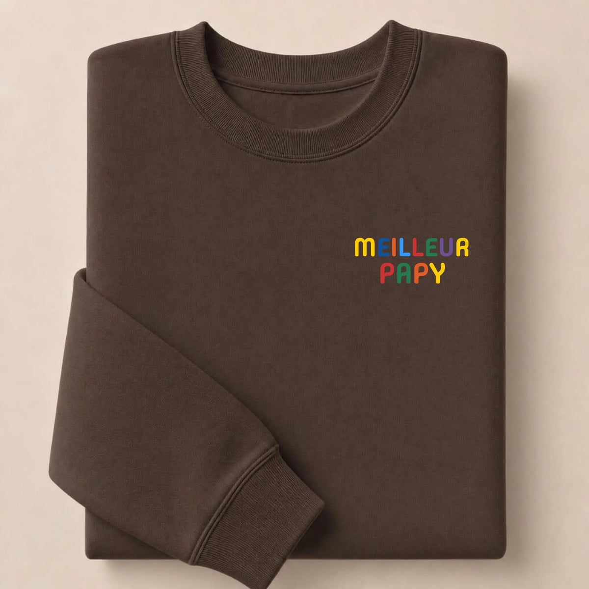 Pull personnalisé Meilleur Papy – vue 8