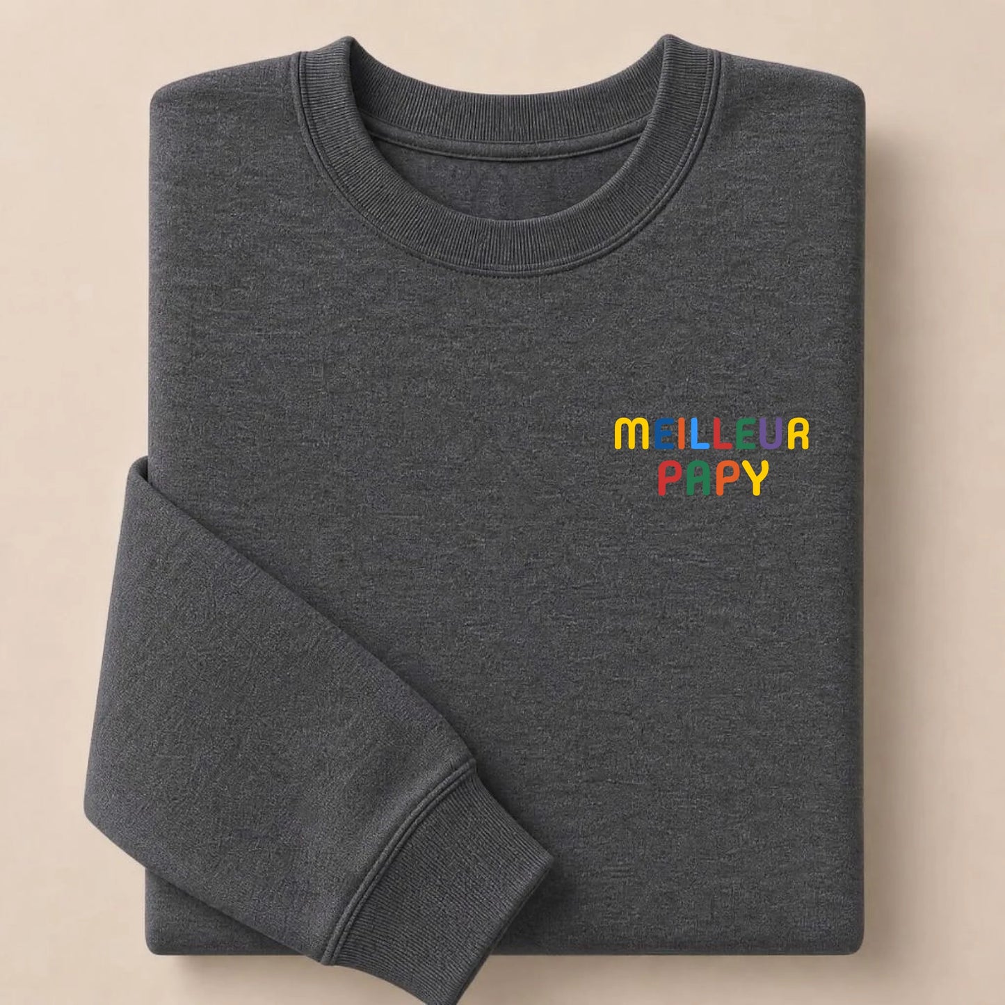 Pull personnalisé Meilleur Papy – vue 9
