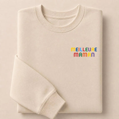 Pull personnalisé Meilleure Maman – vue 5