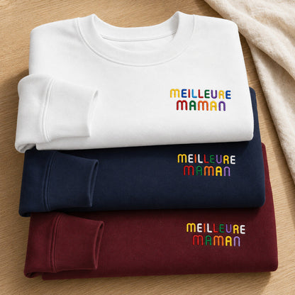 Pull personnalisé Meilleure Maman