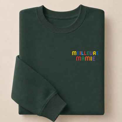 Pull personnalisé Meilleure Mamie – vue 13