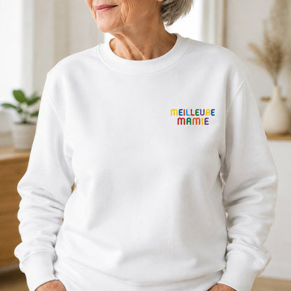 Pull personnalisé Meilleure Mamie