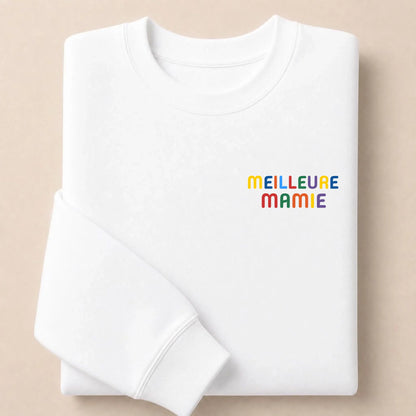 Pull personnalisé Meilleure Mamie – vue 2