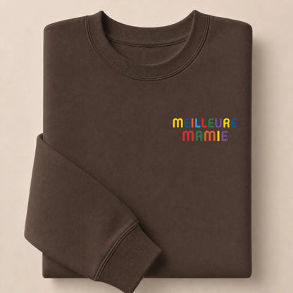 Pull personnalisé Meilleure Mamie – vue 8