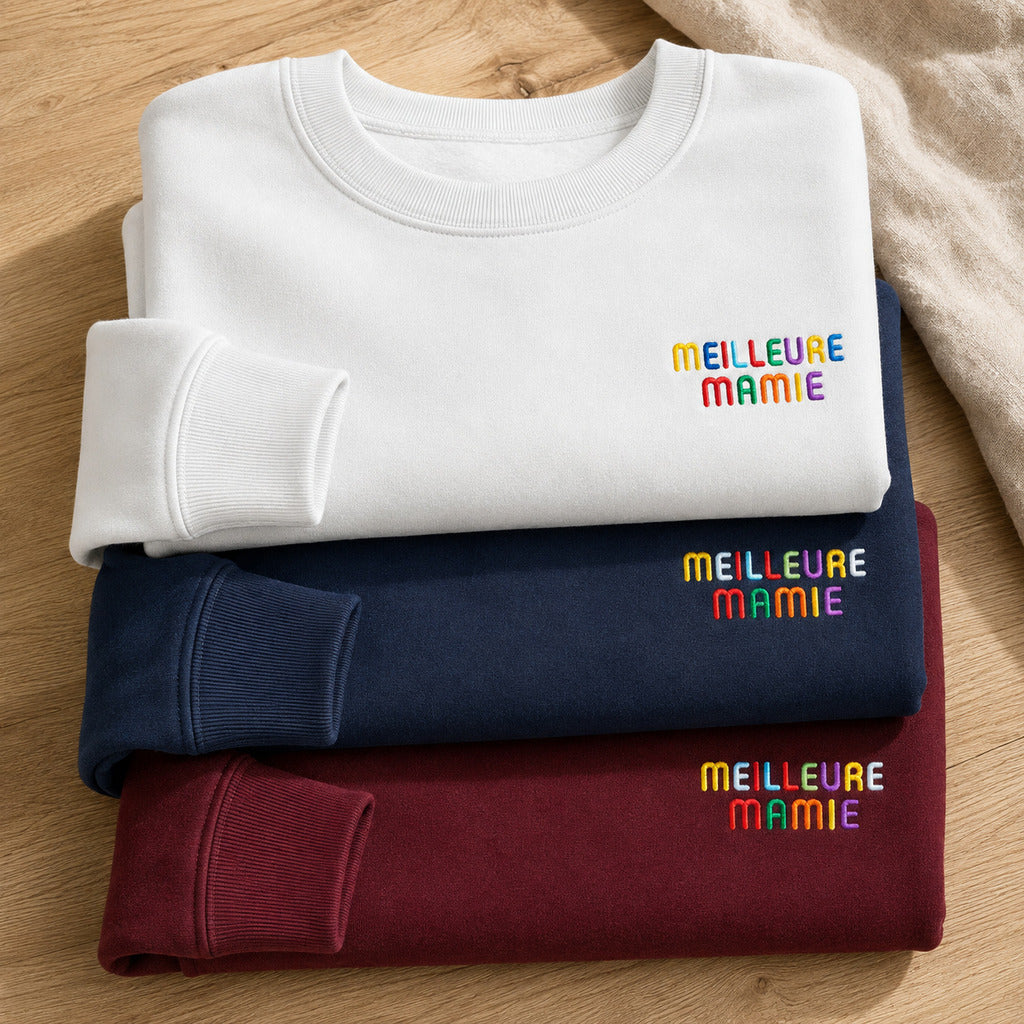 Pull personnalisé Meilleure Mamie