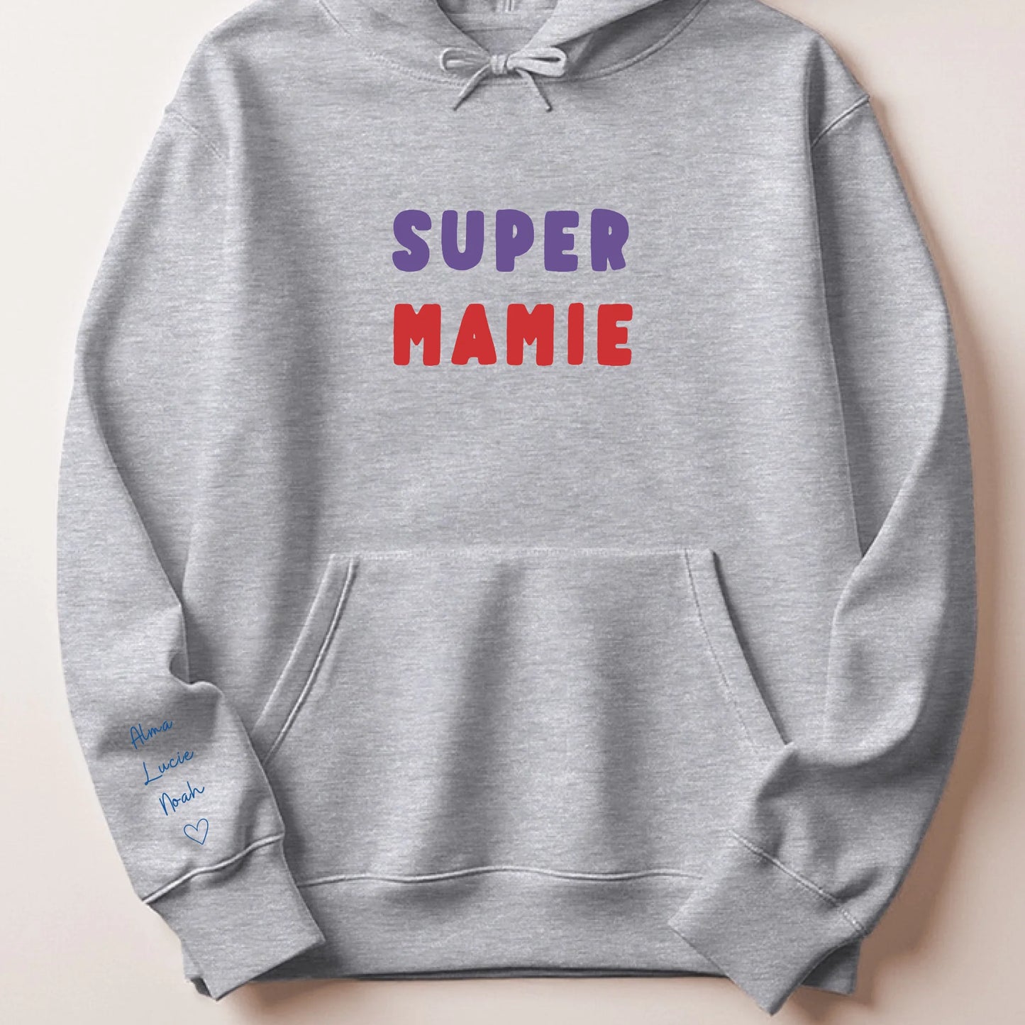 Sweat personnalisé mamie brodé - Super mamie – vue 18