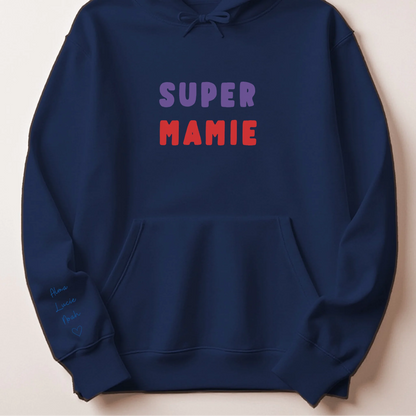 Sweat personnalisé mamie brodé - Super mamie – vue 23