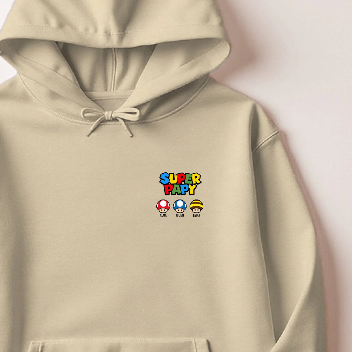 Sweat personnalisé papy - Super papy – vue 13