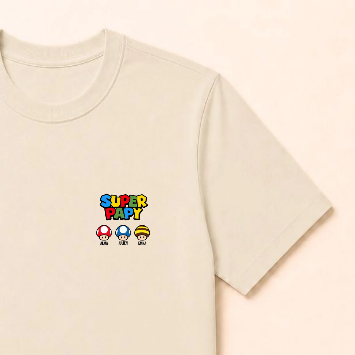 Sweat personnalisé papy - Super papy – vue 26