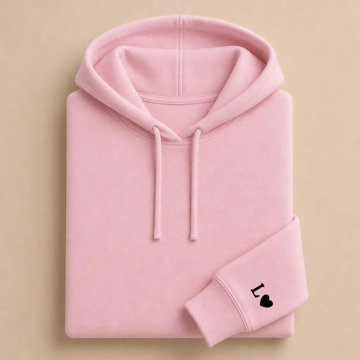 Sweat à capuche couple assorti personnalisé brodé – vue 10