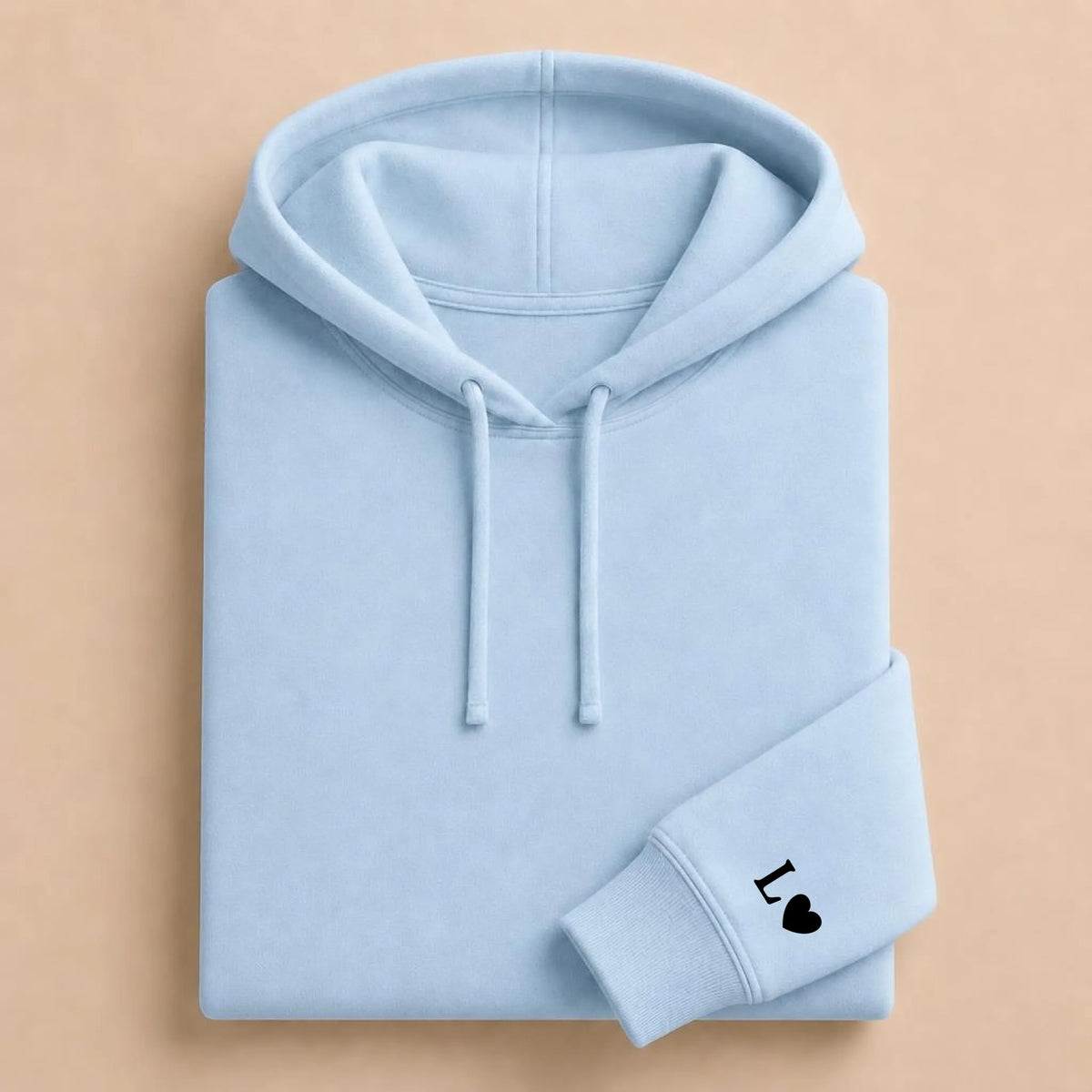 Sweat à capuche couple assorti personnalisé brodé – vue 13