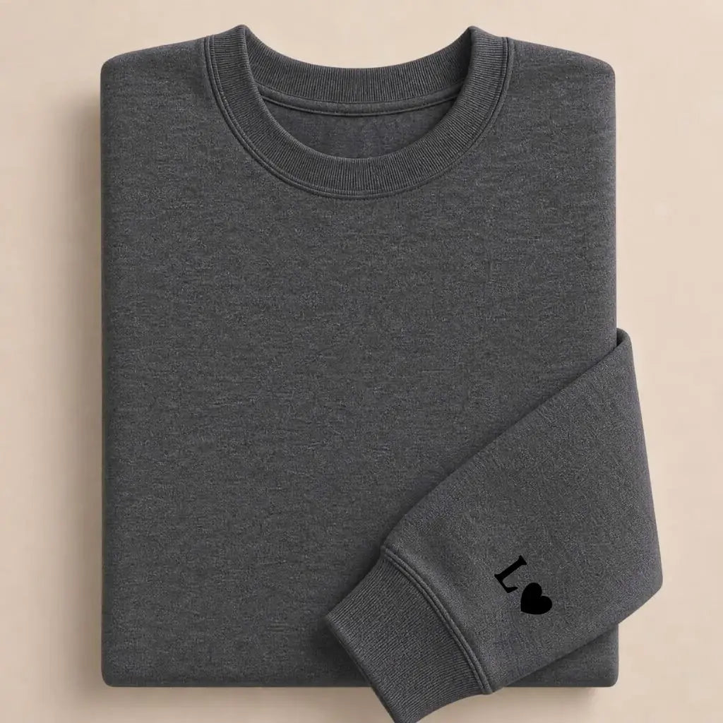 Sweat à capuche couple assorti personnalisé brodé – vue 32