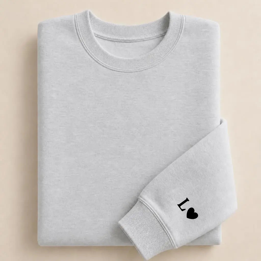 Sweat à capuche couple assorti personnalisé brodé – vue 36