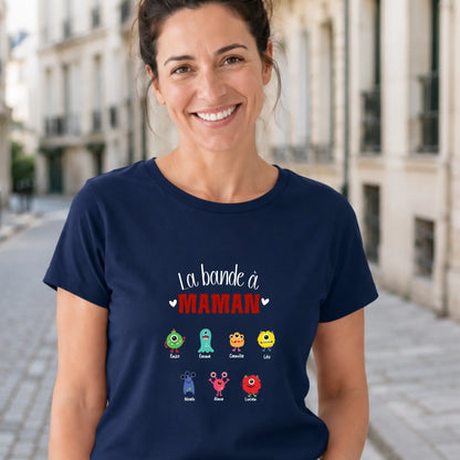 Sweat à capuche Maman personnalisé – La bande à Maman – vue 25