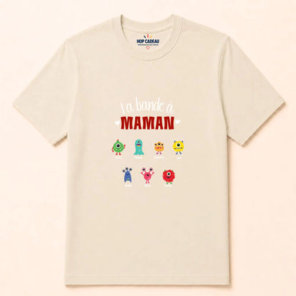 Sweat à capuche Maman personnalisé – La bande à Maman – vue 33