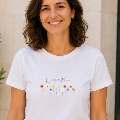 Sweat à capuche Maman personnalisé – Le jardin de Maman – vue 23