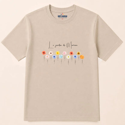 Sweat à capuche Maman personnalisé – Le jardin de Maman – vue 29