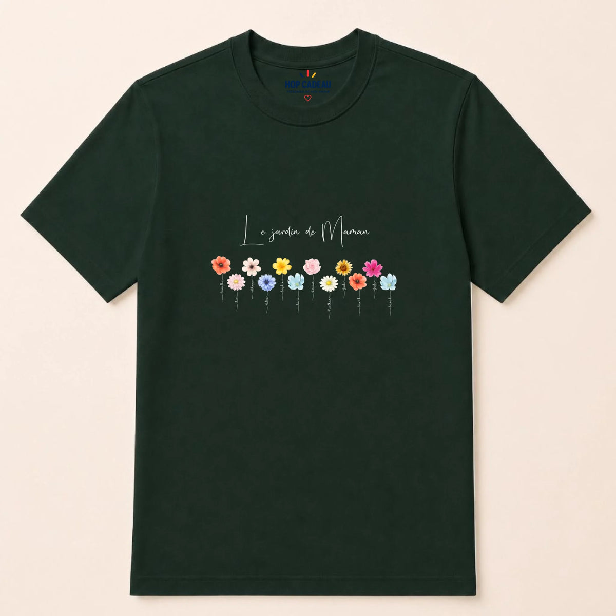 Sweat à capuche Maman personnalisé – Le jardin de Maman – vue 31