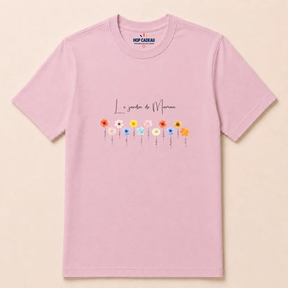 Sweat à capuche Maman personnalisé – Le jardin de Maman – vue 36
