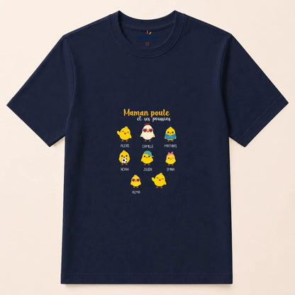 Sweat à capuche Maman personnalisé – Maman Poule – vue 33
