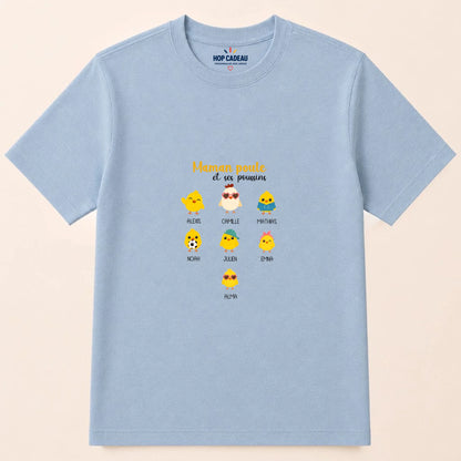 Sweat à capuche Maman personnalisé – Maman Poule – vue 34