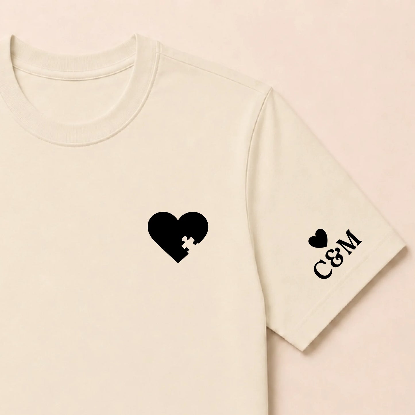 Sweat à capuche personnalisé couple broderie – vue 57