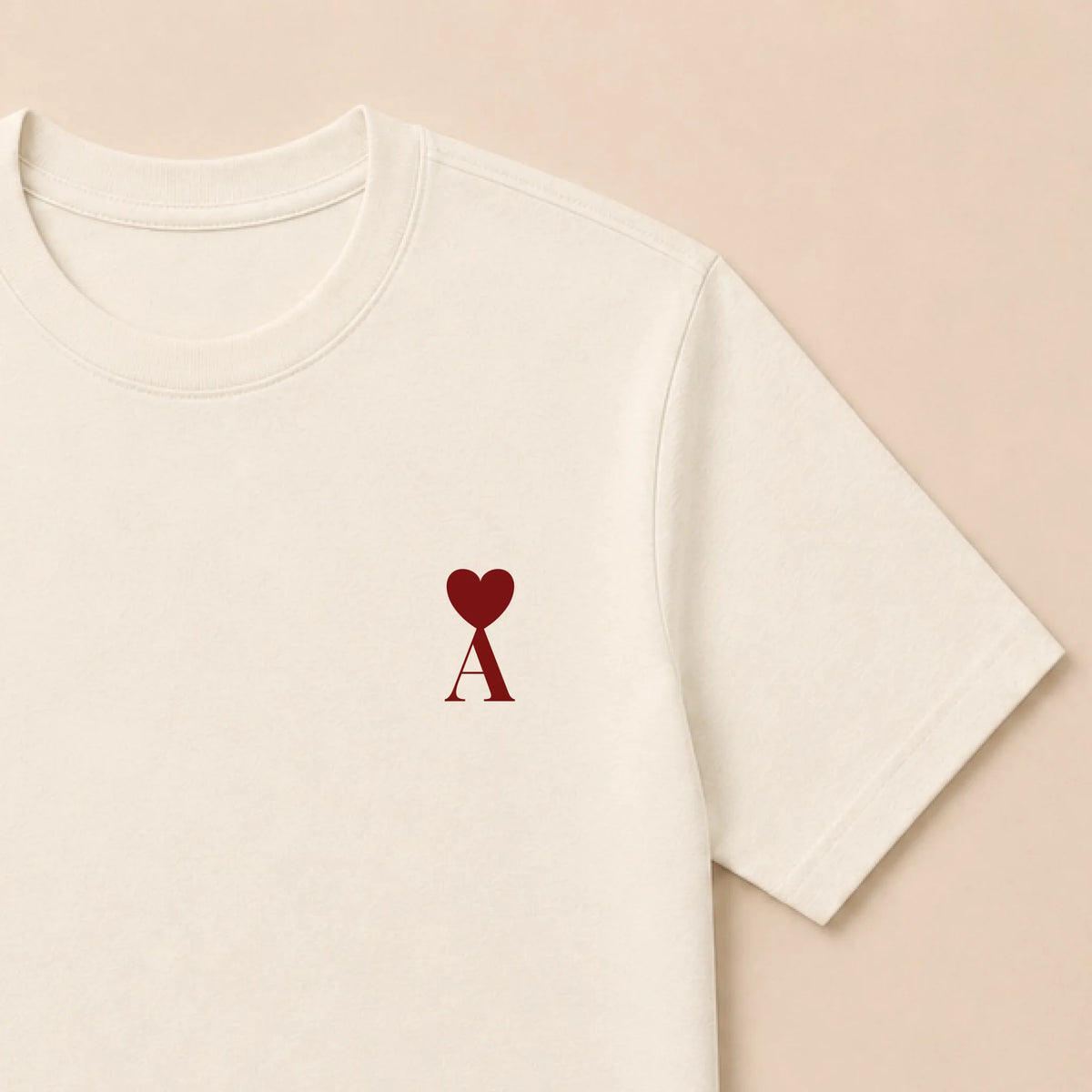 Sweat à capuche personnalisé couple initiale – vue 56
