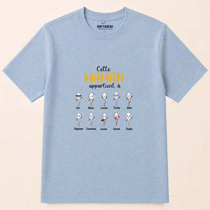 Sweat à capuche Maman personnalisé – Ses enfants – vue 36