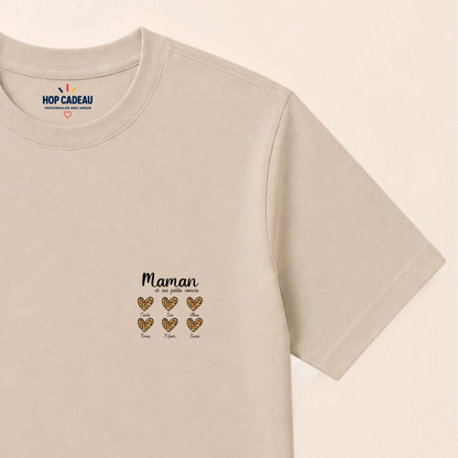 Sweat à capuche Maman personnalisé – Ses petits cœurs – vue 29