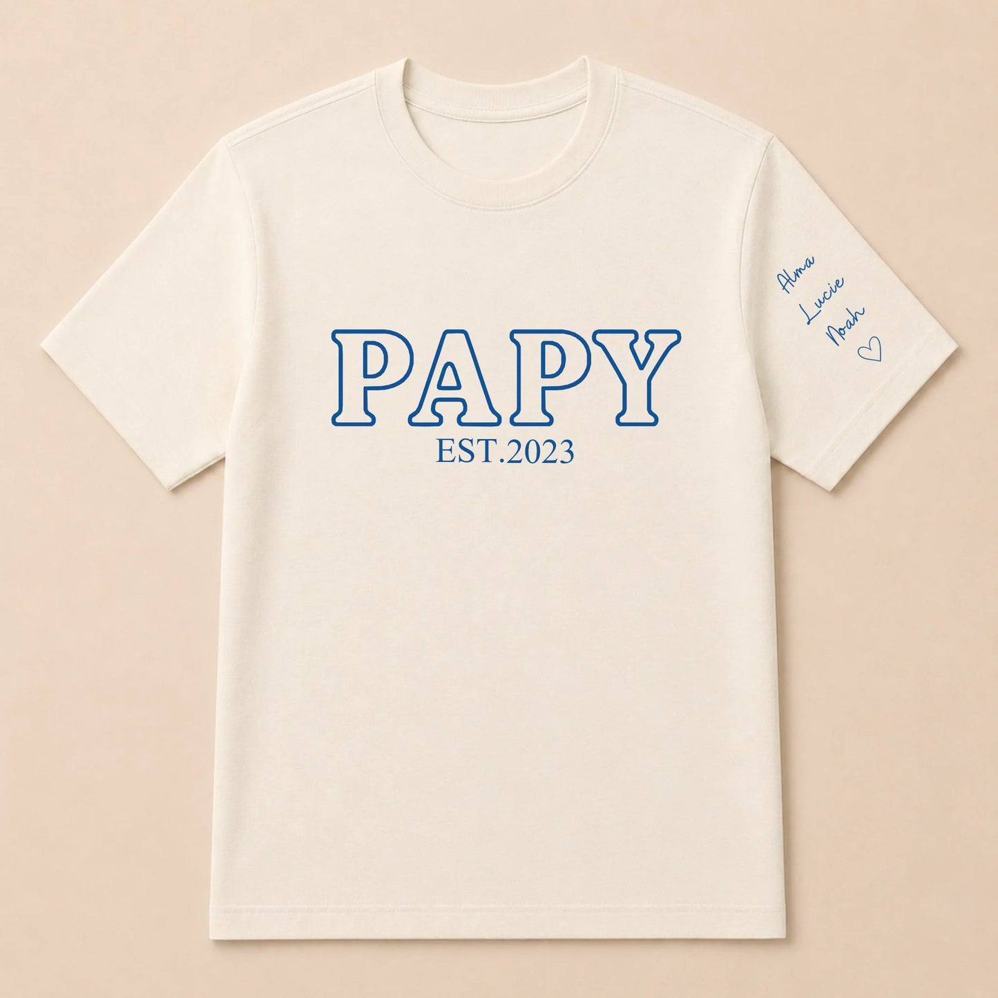 Sweat à capuche personnalisé papy brodé - Futur grand-père – vue 40