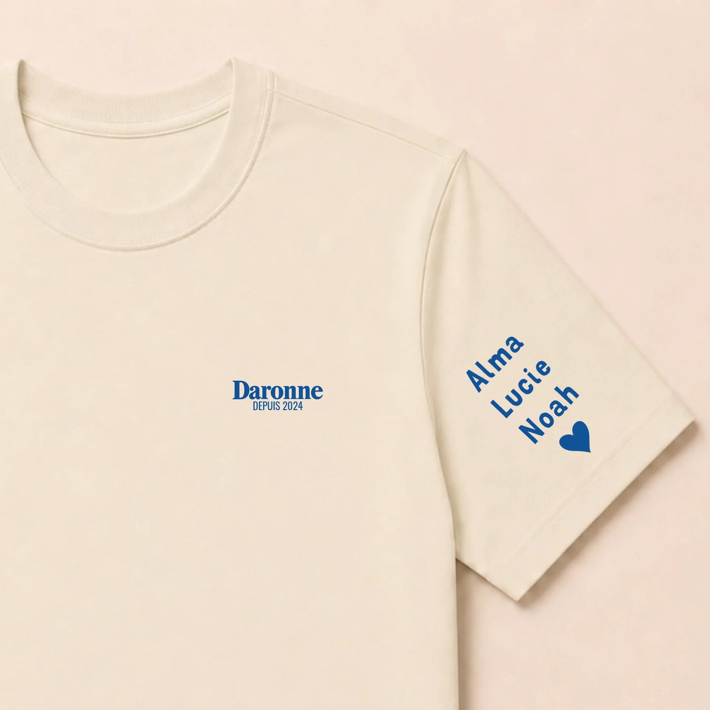 Sweat à capuche personnalisé maman - La Daronne depuis – vue 43