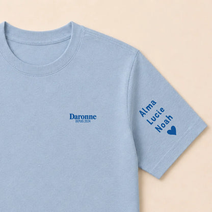 Sweat à capuche personnalisé maman - La Daronne depuis – vue 44