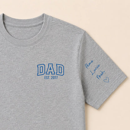 Sweat à capuche personnalisé papa brodé - DAD – vue 39