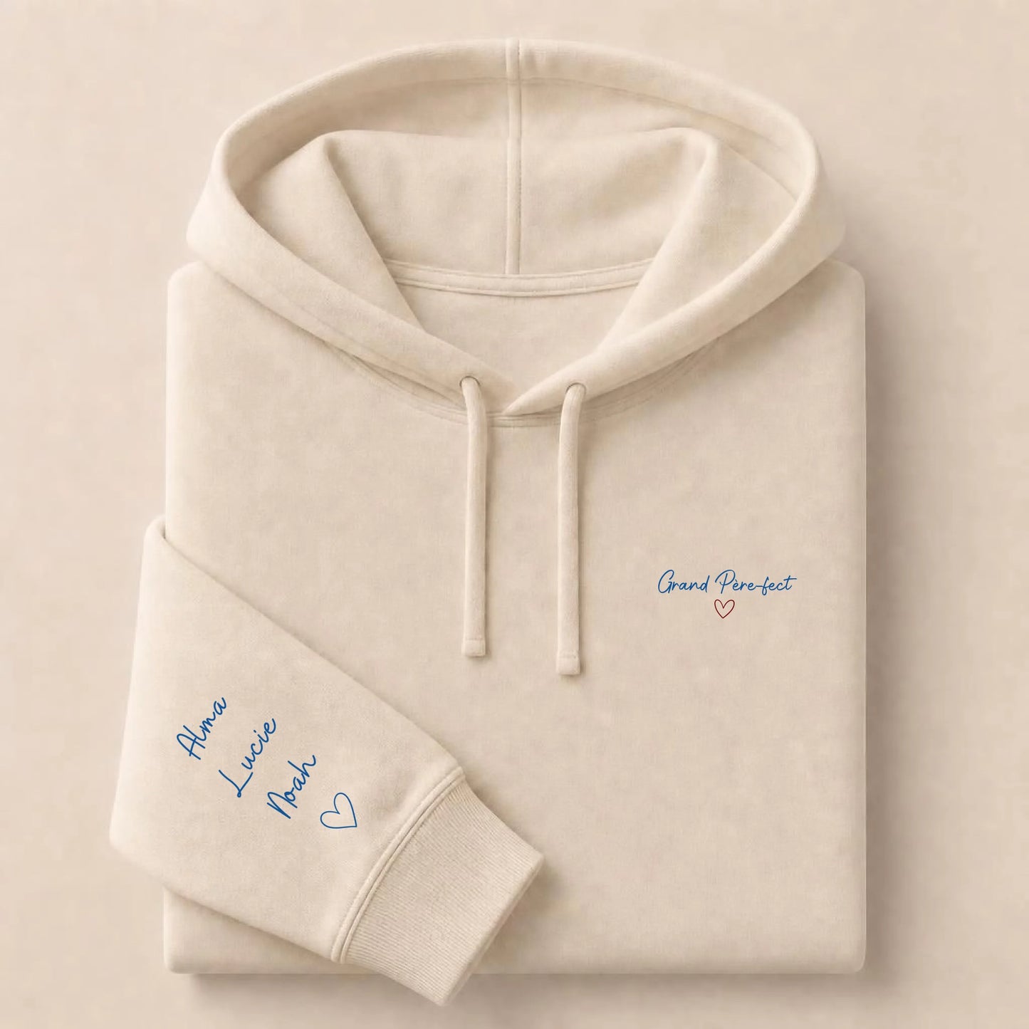 Sweat à capuche personnalisé papy - Grand Père-fect – vue 9