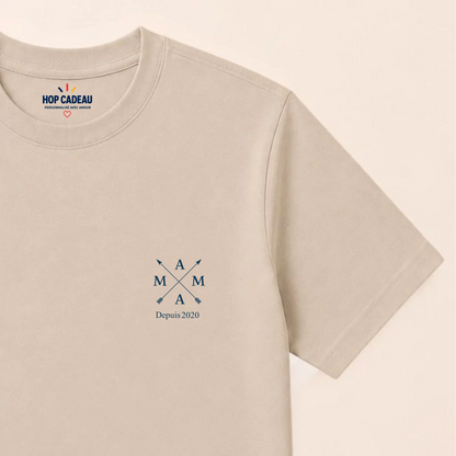 Sweat Mama personnalisé – Monogramme et année – vue 31