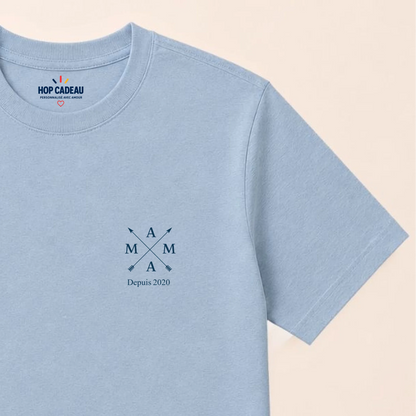 Sweat Mama personnalisé – Monogramme et année – vue 35